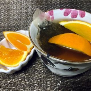 レモン入りカモミール&オレンジのホットティー